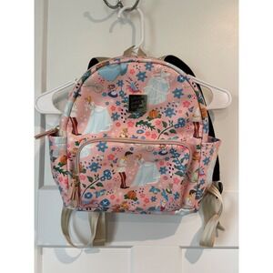 Petunia Pickle Bottom Disney Baby Cinderella Mini Backpack Pink Vegan Leather